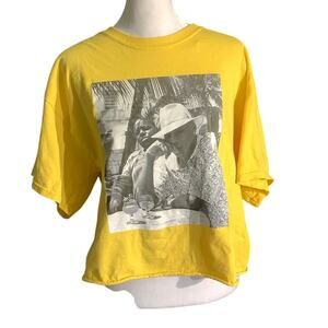 Reasonable Doubt Yellow Graphic Tee Size L – Streetwear, Hip Hop, Y2K